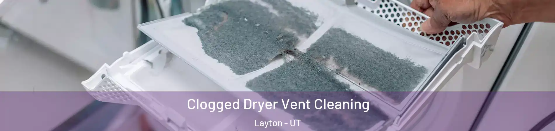  Clogged Dryer Vent Cleaning Layton - UT