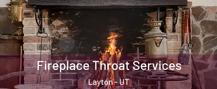  Fireplace Throat Services Layton - UT