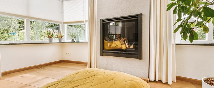 Residential Fireplace Ceramic Glass Installation in Layton, UT