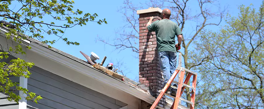 Vinyl and PVC Chimney Flashing Installation in Layton, UT